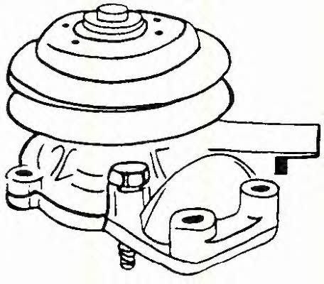 Triscan 8600 16018 Water pump 860016018: Buy near me in Poland at 2407.PL - Good price!