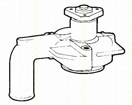 Triscan 8600 16457 Water pump 860016457: Buy near me in Poland at 2407.PL - Good price!