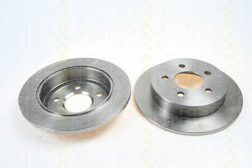 Triscan 8120 24132C Rear brake disc, non-ventilated 812024132C: Buy near me in Poland at 2407.PL - Good price!