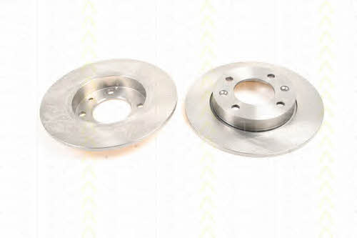 Triscan 8120 28113C Rear brake disc, non-ventilated 812028113C: Buy near me in Poland at 2407.PL - Good price!