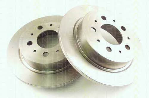 Triscan 8120 27129C Rear brake disc, non-ventilated 812027129C: Buy near me in Poland at 2407.PL - Good price!