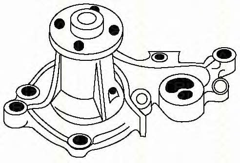 Triscan 8600 69945 Water pump 860069945: Buy near me in Poland at 2407.PL - Good price!