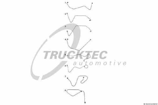 Trucktec 01.13.108 Hochdruckleitungssatz, Einspritzanlage 0113108: Kaufen Sie zu einem guten Preis in Polen bei 2407.PL!