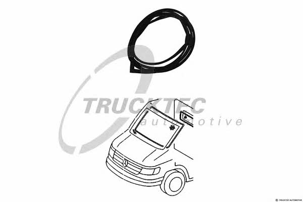Trucktec 01.50.018 Window glass seal 0150018: Buy near me in Poland at 2407.PL - Good price!