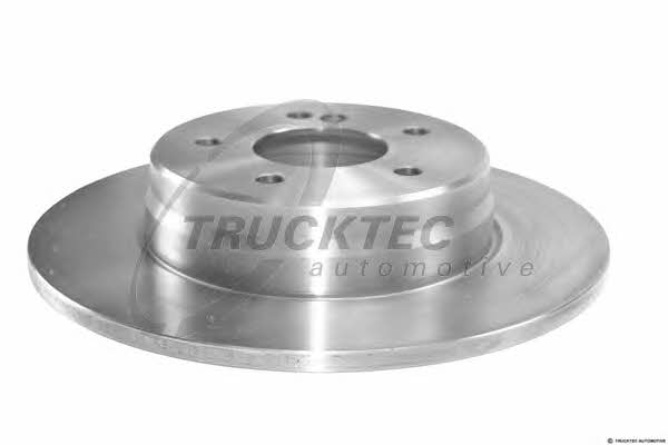 Trucktec 02.35.037 Rear brake disc, non-ventilated 0235037: Buy near me in Poland at 2407.PL - Good price!