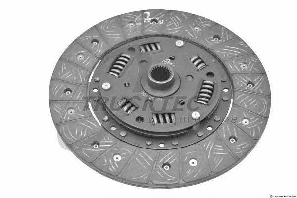 Trucktec 07.23.106 Clutch disc 0723106: Buy near me in Poland at 2407.PL - Good price!
