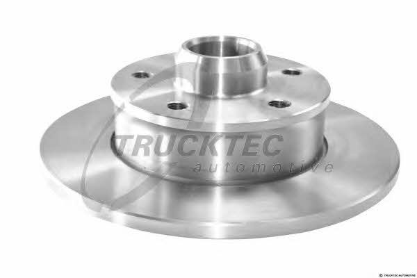 Trucktec 07.35.057 Rear brake disc, non-ventilated 0735057: Buy near me in Poland at 2407.PL - Good price!