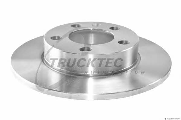 Trucktec 07.35.059 Rear brake disc, non-ventilated 0735059: Buy near me at 2407.PL in Poland at an Affordable price!