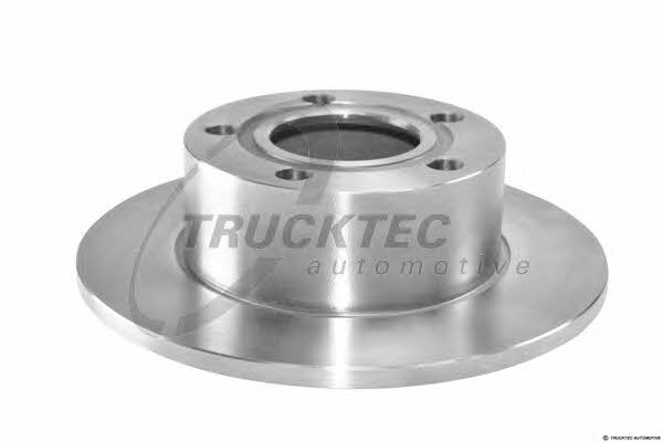 Trucktec 07.35.092 Rear brake disc, non-ventilated 0735092: Buy near me in Poland at 2407.PL - Good price!