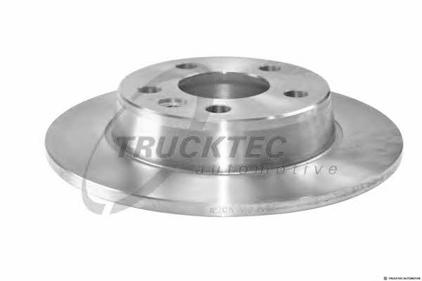 Trucktec 07.35.098 Rear brake disc, non-ventilated 0735098: Buy near me in Poland at 2407.PL - Good price!