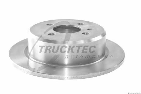 Trucktec 08.34.018 Rear brake disc, non-ventilated 0834018: Buy near me in Poland at 2407.PL - Good price!