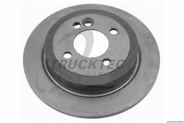 Trucktec 08.34.116 Rear brake disc, non-ventilated 0834116: Buy near me in Poland at 2407.PL - Good price!