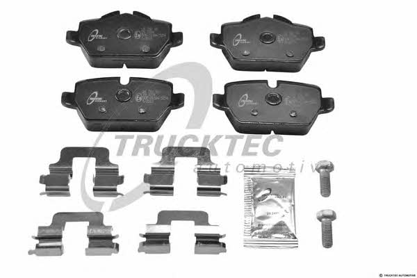 Trucktec 08.34.131 Brake Pad Set, disc brake 0834131: Buy near me in Poland at 2407.PL - Good price!
