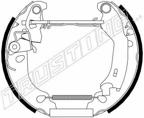 Trusting 6250 Brake shoe set 6250: Buy near me at 2407.PL in Poland at an Affordable price!