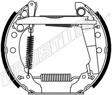 Trusting 6430 Bremsbackensatz 6430: Kaufen Sie zu einem guten Preis in Polen bei 2407.PL!