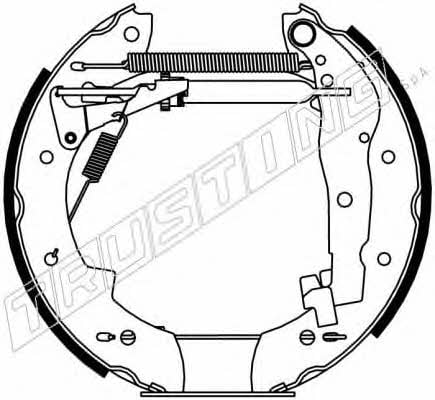 Trusting 6130 Brake shoe set 6130: Buy near me at 2407.PL in Poland at an Affordable price!
