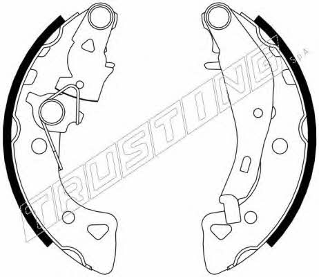 Trusting 022.034Y Brake shoe set 022034Y: Buy near me in Poland at 2407.PL - Good price!