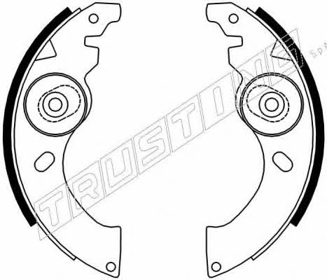 Trusting 034.002 Brake shoe set 034002: Buy near me at 2407.PL in Poland at an Affordable price!