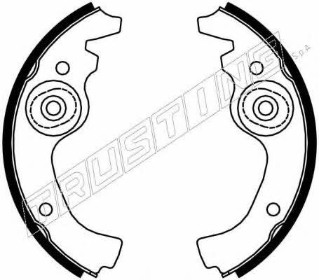 Trusting 034.038 Szczęki hamulcowe, zestaw 034038: Dobra cena w Polsce na 2407.PL - Kup Teraz!