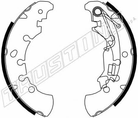 Trusting 034.115 Brake shoe set 034115: Buy near me in Poland at 2407.PL - Good price!