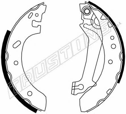 Trusting 040.142 Brake shoe set 040142: Buy near me in Poland at 2407.PL - Good price!