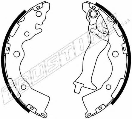 Trusting 046.218 Szczęki hamulcowe, zestaw 046218: Dobra cena w Polsce na 2407.PL - Kup Teraz!