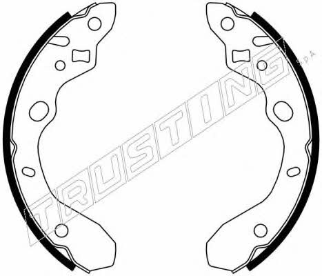 Trusting 049.148 Колодки гальмівні барабанні, комплект 049148: Приваблива ціна - Купити у Польщі на 2407.PL!