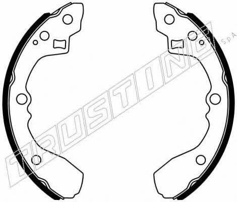 Trusting 049.170 Szczęki hamulcowe, zestaw 049170: Dobra cena w Polsce na 2407.PL - Kup Teraz!