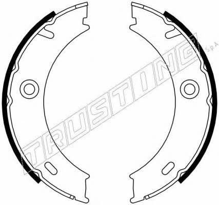 Trusting 052.127 Parking brake shoes 052127: Buy near me in Poland at 2407.PL - Good price!