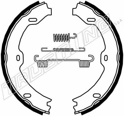 Trusting 052.130K Parking brake shoes 052130K: Buy near me at 2407.PL in Poland at an Affordable price!