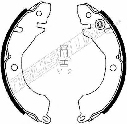 Trusting 064.157 Brake shoe set 064157: Buy near me at 2407.PL in Poland at an Affordable price!