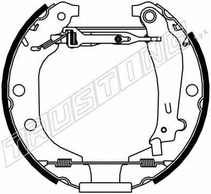 Trusting 6164 Bremsbackensatz 6164: Kaufen Sie zu einem guten Preis in Polen bei 2407.PL!