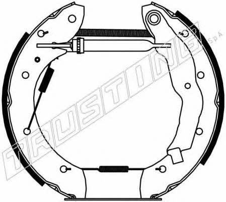 Trusting 6179 Колодки тормозные барабанные, комплект 6179: Отличная цена - Купить в Польше на 2407.PL!