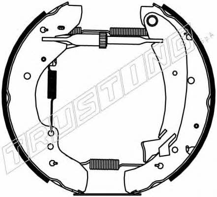 Trusting 6203 Brake shoe set 6203: Buy near me in Poland at 2407.PL - Good price!