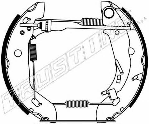 Trusting 6209 Brake shoe set 6209: Buy near me in Poland at 2407.PL - Good price!