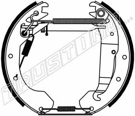 Trusting 6213 Brake shoe set 6213: Buy near me at 2407.PL in Poland at an Affordable price!