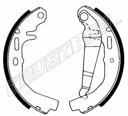 Trusting 073.158 Brake shoe set 073158: Buy near me at 2407.PL in Poland at an Affordable price!