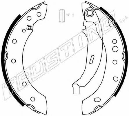 Trusting 079.195 Brake shoe set 079195: Buy near me in Poland at 2407.PL - Good price!