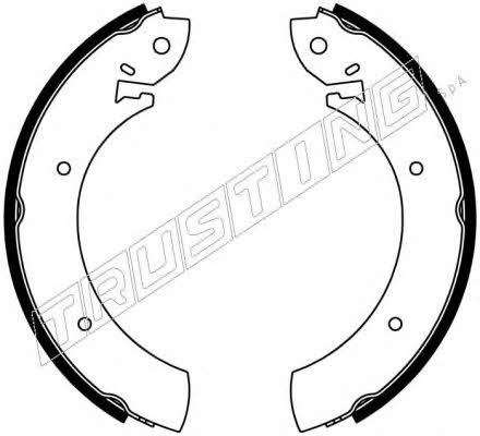 Trusting 088.207 Brake shoe set 088207: Buy near me at 2407.PL in Poland at an Affordable price!