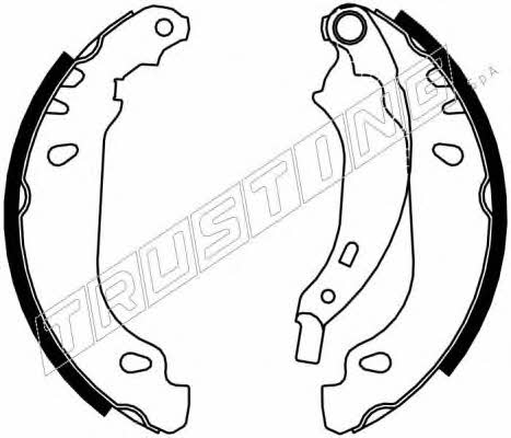 Trusting 088.231 Brake shoe set 088231: Buy near me in Poland at 2407.PL - Good price!