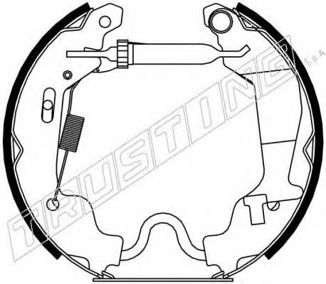 Trusting 6256 Brake shoe set 6256: Buy near me at 2407.PL in Poland at an Affordable price!