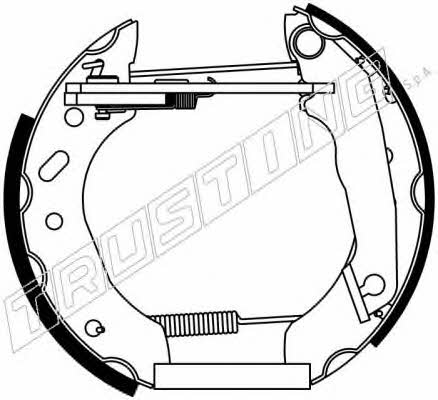 Trusting 6264 Brake shoe set 6264: Buy near me in Poland at 2407.PL - Good price!