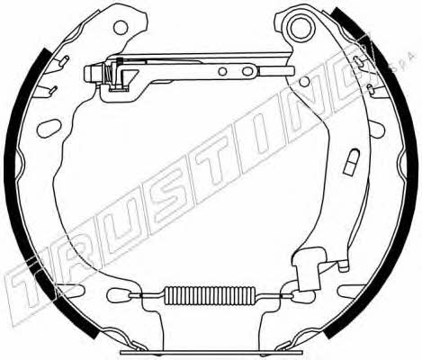 Trusting 6278 Bremsbackensatz 6278: Kaufen Sie zu einem guten Preis in Polen bei 2407.PL!