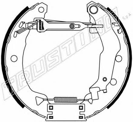 Trusting 6285 Brake shoe set 6285: Buy near me in Poland at 2407.PL - Good price!