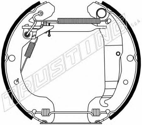 Trusting 6304 Колодки тормозные барабанные, комплект 6304: Отличная цена - Купить в Польше на 2407.PL!