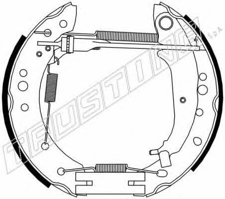 Trusting 6353 Brake shoe set 6353: Buy near me in Poland at 2407.PL - Good price!