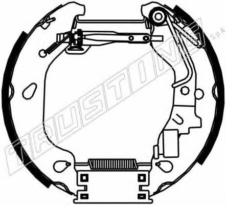 Trusting 6383 Brake shoe set 6383: Buy near me in Poland at 2407.PL - Good price!