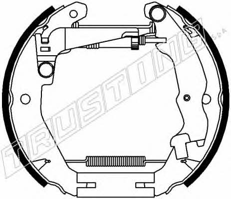 Trusting 6437 Brake shoe set 6437: Buy near me in Poland at 2407.PL - Good price!