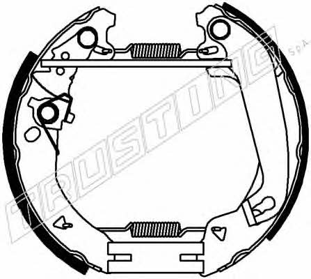 Trusting 6440 Brake shoe set 6440: Buy near me at 2407.PL in Poland at an Affordable price!