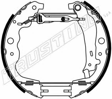Trusting 6464 Brake shoe set 6464: Buy near me at 2407.PL in Poland at an Affordable price!